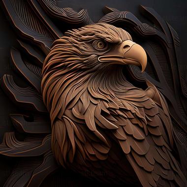 3D model Eagle (STL)